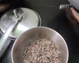 A picture of step 2 of Black Rice Poha milk, coconut milk kheer.