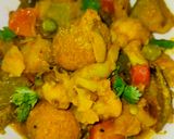 পাঁচমিশালী সবজি (Panchmishali sabji recipe in Bengali) রেসিপি ধাপ - 4 ছবি