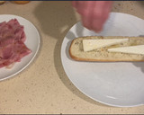 Foto del paso 3 de la receta: Bocadillo de lacón con queso y mostaza