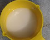 A picture of step 7 of RAS MALAI 🌸.