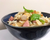 火鸡·欧洲肉肠 饭（利用冰箱里的零星 食材）的食譜步驟15照片