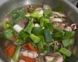 Foto langkah ke 7 dari resep Sayur cumi hitam.