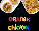 A picture of step 8 of Orange chicken.