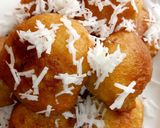 A picture of step 5 of Coconut puff puff.