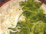 Plecing kangkung sambal kacang