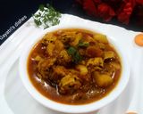 आलू सोयाबीन की सब्जी (aloo soyabeen ki sabzi recipe in Hindi) रेसिपी चरण 7 फोटो