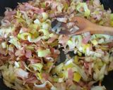 Foto del paso 1 de la receta: Quiche de puerros con bacon