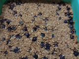 Barras de avena y arándanos saludable.🤩👩🏼‍🍳