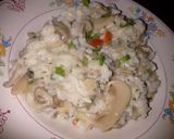 Foto del paso 5 de la receta: Risotto de champiñones y roquefort