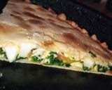Foto del paso 7 de la receta: Tarta de Espinaca, tomate, huevo duro, queso fresco & pollo♥️
