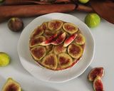 A picture of step 12 of Coconut Panna Cotta Cheesecake with Fresh Figs.