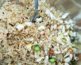 A picture of step 9 of Rava beetroot modak.
