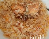 A picture of step 6 of Chicken pulao.