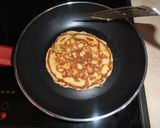 Φωτογραφία βήματος 9 της συνταγής Αλμυρά pancakes, πολύ αφράτα, για την κλινήρη πριγκίπισσά μου