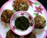 A picture of step 5 of Cheesy Spinach Chickpea Kababs.