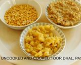 A picture of step 1 of Pearl onion sambar.