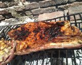 Foto del paso 2 de la receta: Matambre a la pizza a la parrilla con papas fritas