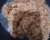 A picture of step 3 of Dum ka keema.