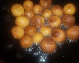 A picture of step 2 of Gullab jaman.