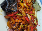 Tempe kering (Pake Kentang)