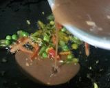 A picture of step 7 of Schezwan Noodle Momos.