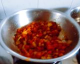 A picture of step 3 of Super tasty Rajasthani style chana daal veg sabji.