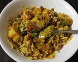 A picture of step 11 of Ragda Pav.