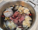 一條根排骨菇菇湯的食譜步驟2照片