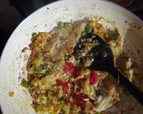 A picture of step 8 of Masala Baingan Bharta.
