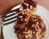 Foto langkah ke 3 dari resep Pisang susu keju coklat.