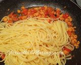 Foto del passaggio 7 della ricetta Linguine con i gamberetti 👩‍🍳❤️