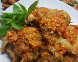 Foto langkah ke 8 dari resep Ayam geprek pedes nampol.