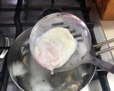 A picture of step 2 of Sonoran-Style Poached Ranch Eggs.