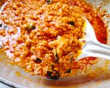A picture of step 7 of Royal Paneer Bhurji.
