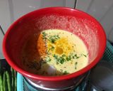 A picture of step 1 of Bread Pakoda.