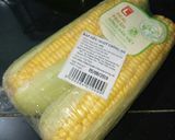 Hình bước làm 1 của món Bắp Hấp Cốt Dừa