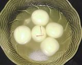 A picture of step 6 of Rasgulla.