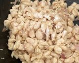 Foto langkah ke 2 dari resep Nasi Tim Ayam Jamur.