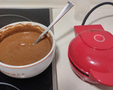 Foto del paso 3 de la receta: Gofres saludables sabor brownie