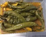 Une image de l'étape 6 de Quatuor de piments au citron, huile d'olive et épices.