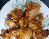 A picture of step 4 of Chicken kadhai.