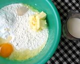 Hình bước làm 2 của món BÁNH MÌ bơ- sữa