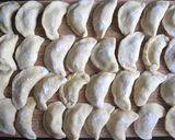 A picture of step 7 of ‘Varenyky’ Ukrainian Dumplings with Mashed Potato Filling.