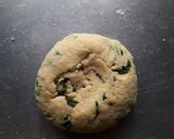 A picture of step 2 of Methi thepla.