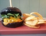 Foto del paso 16 de la receta: Bollos de tinta sepia & hamburguesa de rib eye