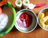 A picture of step 1 of Instant Aloo Semosas.