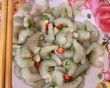 Hình bước làm 1 của món Canh tôm rau zền