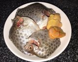 Hình bước làm 1 của món Cá nâu nấu ngót