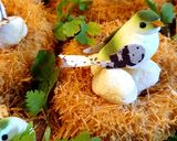 A picture of step 1 of Potato nest 😍.