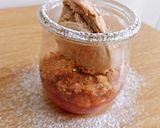 Foto del paso 11 de la receta: Crumble de frutas con helado de avellanas